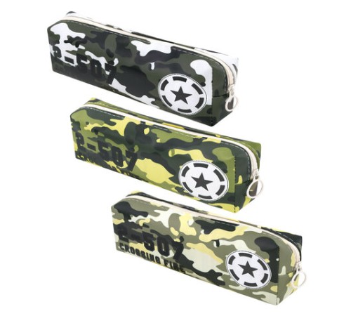 Пенал мягкий ПИФАГОР, 1 отделение, ПВХ, ассорти 