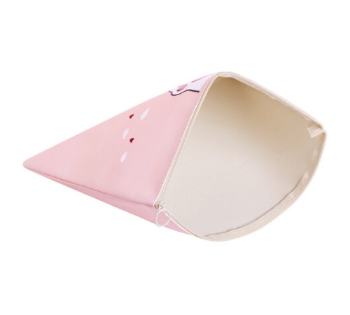 Папка для тетрадей ПИФАГОР А4, 1 отделение, ПВХ, на молнии, ассорти, 