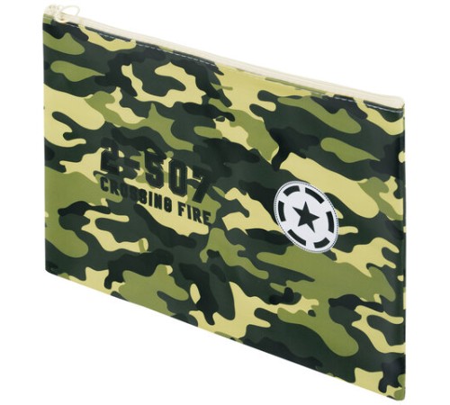 Папка для тетрадей ПИФАГОР А4, 1 отделение, ПВХ, на молнии, ассорти 