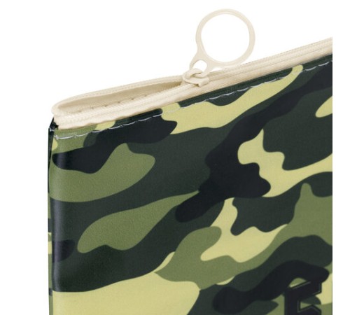 Папка для тетрадей ПИФАГОР А4, 1 отделение, ПВХ, на молнии, ассорти 