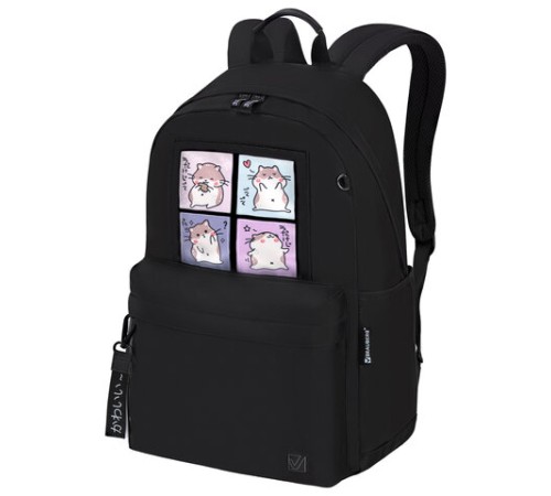 Рюкзак BRAUBERG FASHION CITY универсальный, карман-антивор, 