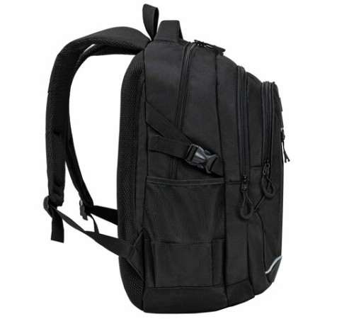 Рюкзак BRAUBERG CONTENT универсальный, 3 отделения, светоотражающий принт, 