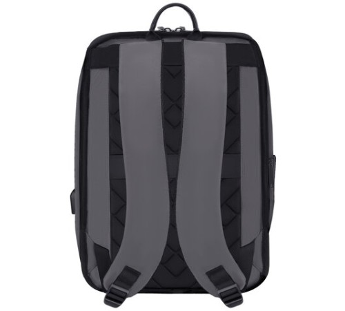 Рюкзак HEIKKI ELECT (ХЕЙКИ) универсальный, отделение для ноутбука, USB-порт, серый, 44х30х16 см, 273863