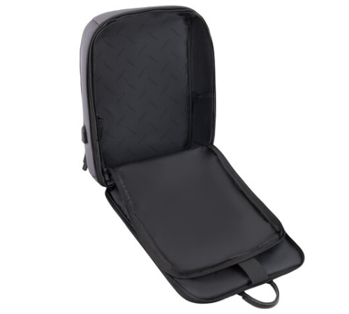 Рюкзак HEIKKI ELECT (ХЕЙКИ) универсальный, отделение для ноутбука, USB-порт, серый, 44х30х16 см, 273863