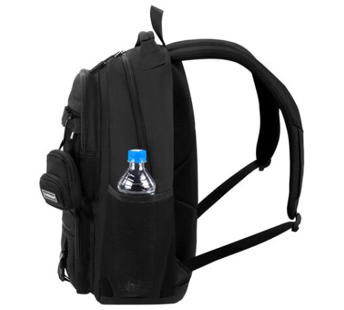 Рюкзак HEIKKI FUSION (ХЕЙКИ) универсальный, отделение для ноутбука, с КОШЕЛЬКОМ, черный, 44х31х14 см, 273864