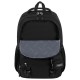 Рюкзак HEIKKI FUSION (ХЕЙКИ) универсальный, отделение для ноутбука, с КОШЕЛЬКОМ, черный, 44х31х14 см, 273864