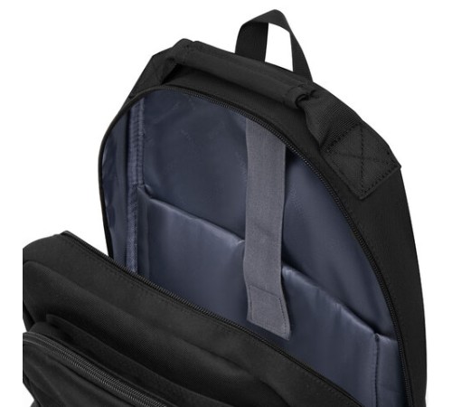 Рюкзак HEIKKI FUSION (ХЕЙКИ) универсальный, отделение для ноутбука, с КОШЕЛЬКОМ, черный, 44х31х14 см, 273864