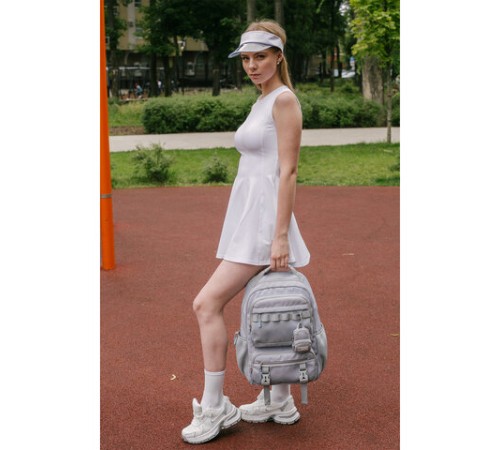 Рюкзак HEIKKI FUSION (ХЕЙКИ) универсальный, отделение для ноутбука, с КОШЕЛЬКОМ, лаванда, 44х31х14 см, 273865