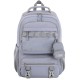 Рюкзак HEIKKI FUSION (ХЕЙКИ) универсальный, отделение для ноутбука, с КОШЕЛЬКОМ, лаванда, 44х31х14 см, 273865