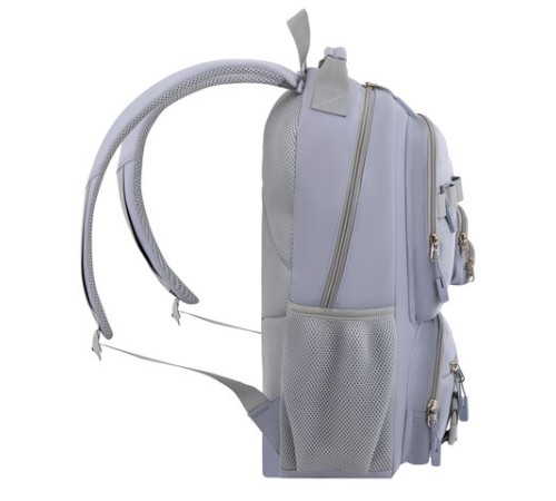 Рюкзак HEIKKI FUSION (ХЕЙКИ) универсальный, отделение для ноутбука, с КОШЕЛЬКОМ, лаванда, 44х31х14 см, 273865