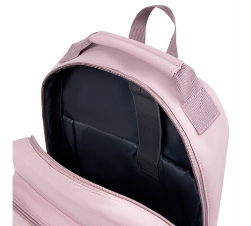 Рюкзак HEIKKI FUSION (ХЕЙКИ) универсальный, 2 отделения, отделение для ноутбука, c КОШЕЛЬКОМ, пыльная роза, 44х31х14 см, 273867