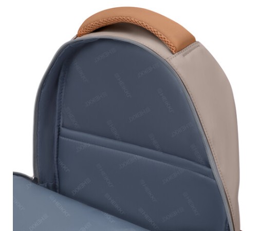 Рюкзак HEIKKI GOODLY (ХЕЙКИ) универсальный, 2 отделения, отделение для ноутбука, бежевый, 46x33x18 см, 273868