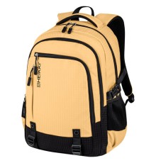 Рюкзак HEIKKI VALUABLE (ХЕЙКИ) универсальный, 2 отделения, отделение для ноутбука, бежевый, 48x33x19 см, 273870