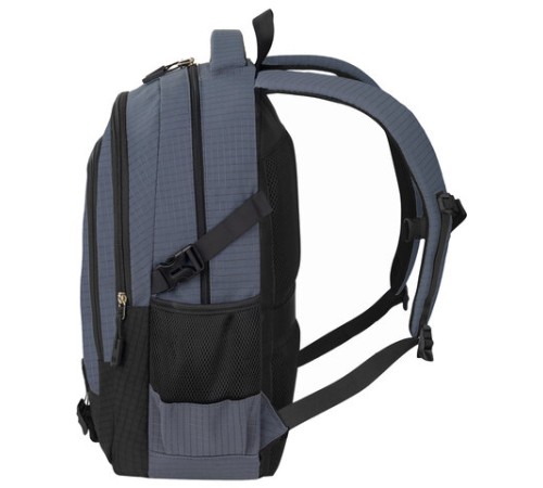 Рюкзак HEIKKI VALUABLE (ХЕЙКИ) универсальный, 2 отделения, отделение для ноутбука, серый, 48x33x19 см, 273871