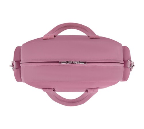 Сумка дорожная HEIKKI HANDY (ХЕЙКИ), карман на молнии, багажная лента, пыльная роза, 43х16х30 см, 273872