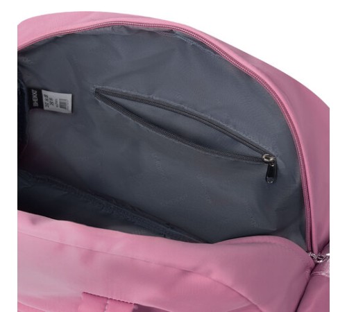 Сумка дорожная HEIKKI HANDY (ХЕЙКИ), карман на молнии, багажная лента, пыльная роза, 43х16х30 см, 273872