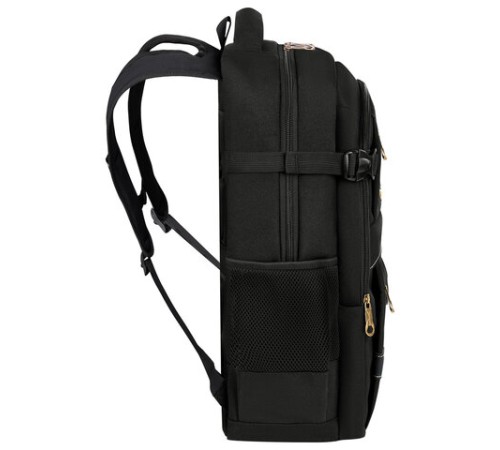 Рюкзак HEIKKI DESERTED (ХЕЙКИ) универсальный, отделение для ноутбука, EVA-спинка, черный, 48х34х18 см, 273876