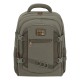 Рюкзак HEIKKI DESERTED (ХЕЙКИ) универсальный, 3 отделения, эргономичный, багажная лента, хаки, 47х33х17 см, 273877