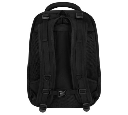 Рюкзак HEIKKI DESERTED (ХЕЙКИ) универсальный, 3 отделения, эргономичный, багажная лента, черный, 47х33х17 см, 273878