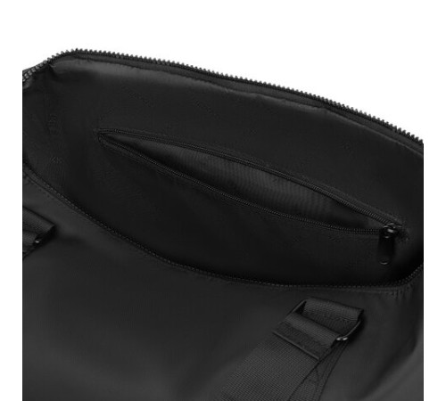 Сумка спортивная HEIKKI QUICK MOVE (ХЕЙКИ), карман на молнии, багажная лента, черная, 41х32х15 см, 273880