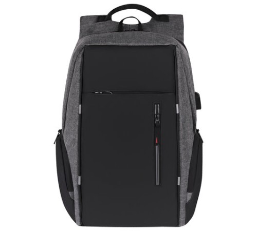 Рюкзак HEIKKI OUTLOOK (ХЕЙКИ) универсальный, отделение для ноутбука, серый, 46x32x16 см, 273890
