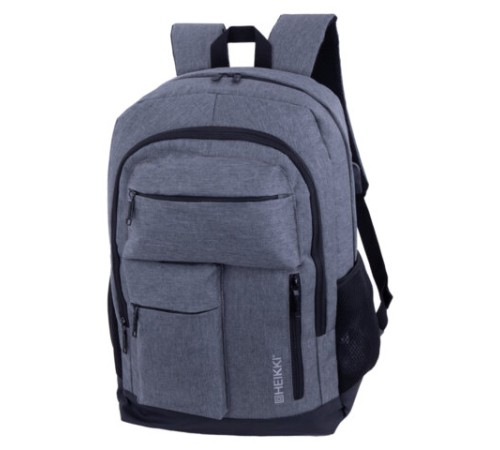 Рюкзак HEIKKI CONCORDANCE (ХЕЙКИ) универсальный, отделение для ноутбука, серый, 47x32x15 см, 273891