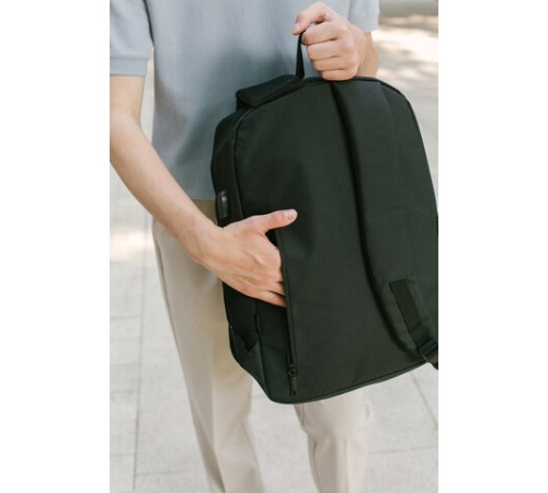 Рюкзак HEIKKI CONCORDANCE (ХЕЙКИ) универсальный, отделение для ноутбука, черный, 47x32x15 см, 273892