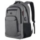 Рюкзак HEIKKI SECURE (ХЕЙКИ) универсальный, отделение для ноутбука, серый, 46x31x19 см, 273895