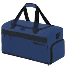 Сумка спортивная HEIKKI MOVE PLUS (ХЕЙКИ), отделение для обуви, синяя, 28х50х23 см, 273897