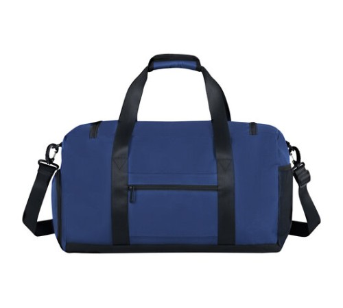 Сумка спортивная HEIKKI MOVE PLUS (ХЕЙКИ), отделение для обуви, синяя, 28х50х23 см, 273897