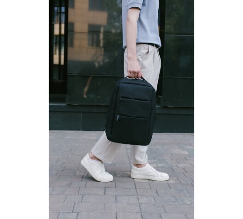 Рюкзак HEIKKI ACCORDANCE (ХЕЙКИ) универсальный, отделение для ноутбука, черный, 41х30x12 см, 273901