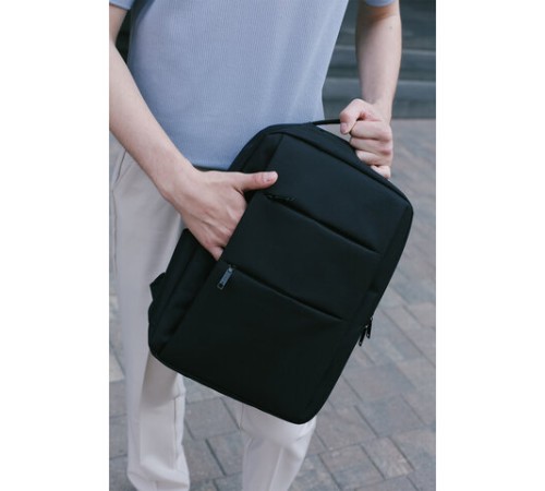 Рюкзак HEIKKI ACCORDANCE (ХЕЙКИ) универсальный, отделение для ноутбука, черный, 41х30x12 см, 273901