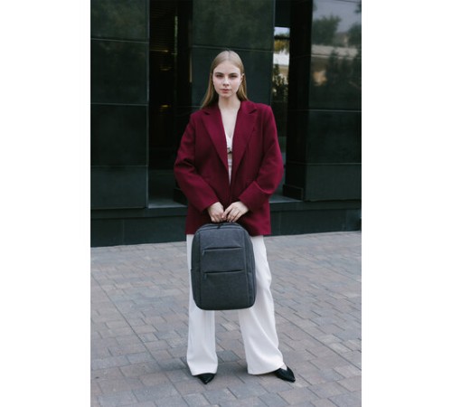 Рюкзак HEIKKI ACCORDANCE (ХЕЙКИ) универсальный, отделение для ноутбука, серый, 41х30x12 см, 273902