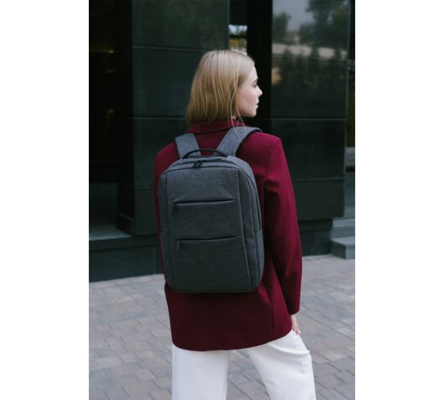 Рюкзак HEIKKI ACCORDANCE (ХЕЙКИ) универсальный, отделение для ноутбука, серый, 41х30x12 см, 273902