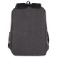Рюкзак HEIKKI PANEL (ХЕЙКИ), отделение для ноутбука, USB-порт, серый, 44x30x13 см, 273903