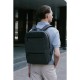Рюкзак HEIKKI PANEL (ХЕЙКИ), отделение для ноутбука, USB-порт, серый, 44x30x13 см, 273903