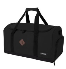 Сумка спортивная HEIKKI MOVE RENOWNED (ХЕЙКИ), отделение для обуви, черная, 28x51x26 см, 273909