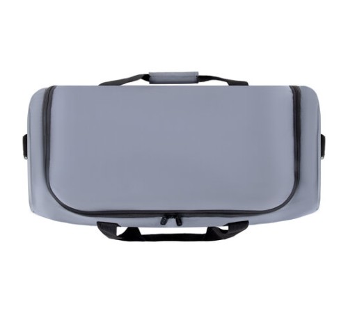 Сумка спортивная HEIKKI MOVE RENOWNED (ХЕЙКИ), отделение для обуви, серая, 28x51x26 см, 273910