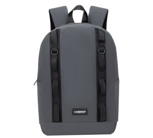 Рюкзак HEIKKI CHARACTER (ХЕЙКИ) универсальный, эргономичный, серый, 43х31х13 см, 273917