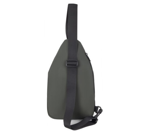 Рюкзак однолямочный HEIKKI SMOOTH (ХЕЙКИ), 2 отделения, хаки, 35x20x8 см, 273920