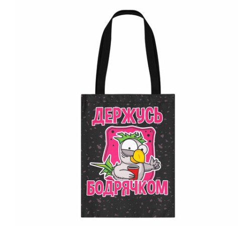 Сумка шоппер, полиэстер, 31х39 см, АССОРТИ, СШР-1