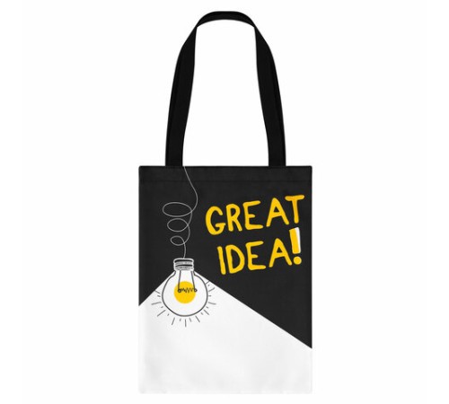 Сумка шоппер, полиэстер, 31х39 см, АССОРТИ, СШР-1