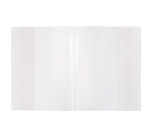 Обложки ПП для тетрадей и дневников, КОМПЛЕКТ 50 шт. + 2 шт. в ПОДАРОК, 60 мкм, 210х350 мм, прозрачные, ПИФАГОР, 274105