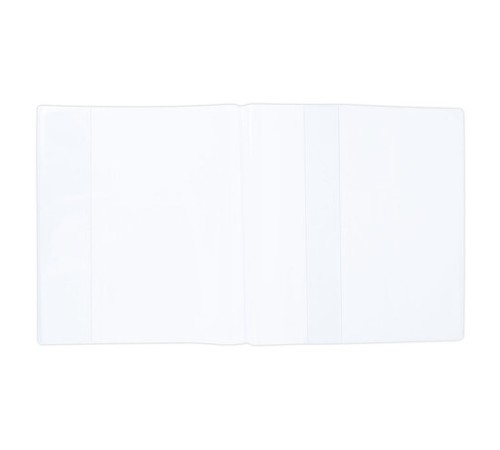 Обложки ПВХ для рабочих тетрадей и учебников, КОМПЛЕКТ 15 шт. + 1 в подарок, ПЛОТНЫЕ, 110 мкм, 267х510 мм, BRAUBERG, 274111