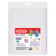Обложки ПП для тетрадей и учебников, КЛЕЙКИЙ КРАЙ, НАБОР 20 шт., ПЛОТНЫЕ, 80 мкм, ПИФАГОР, 274118