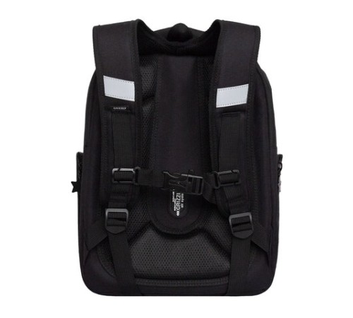 Ранец GRIZZLY анатомическая спинка, с брелоком, для девочек, 