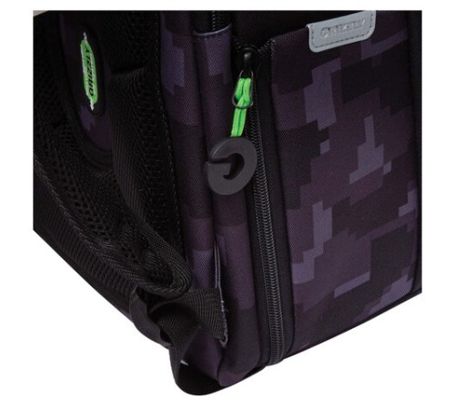 Ранец GRIZZLY анатомическая спинка, с бейджем, для мальчиков, 