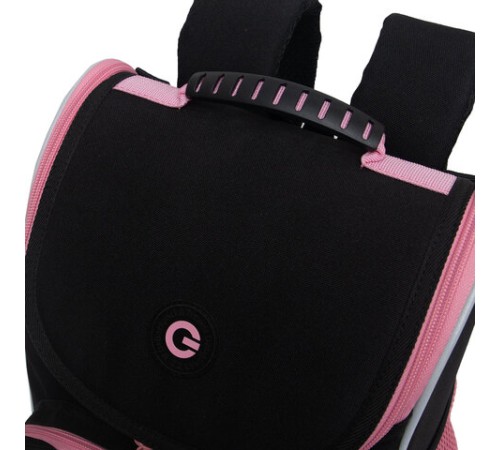 Ранец GRIZZLY анатомическая спинка, с мешком для обуви, для девочек, 