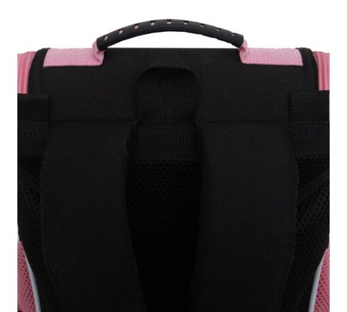 Ранец GRIZZLY анатомическая спинка, с мешком для обуви, для девочек, 