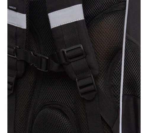 Ранец GRIZZLY анатомическая спинка, с мешком для обуви, для мальчиков, 